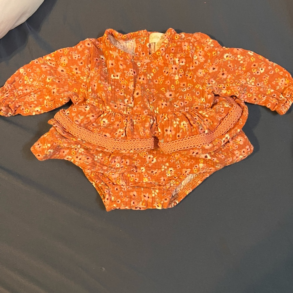 Floral Baby Romper